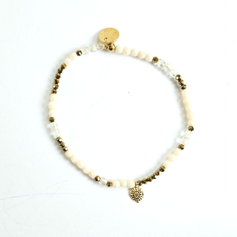 Bracelet Maharani blanc