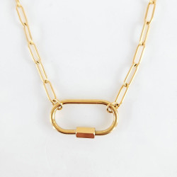 Collier lock Golden