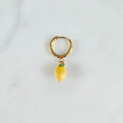 Boucle unitaire citron