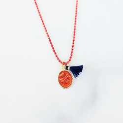 Collier bubble Lucky Trèfle