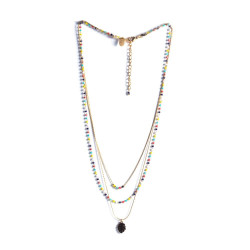 Triple necklace Miyuki Multi