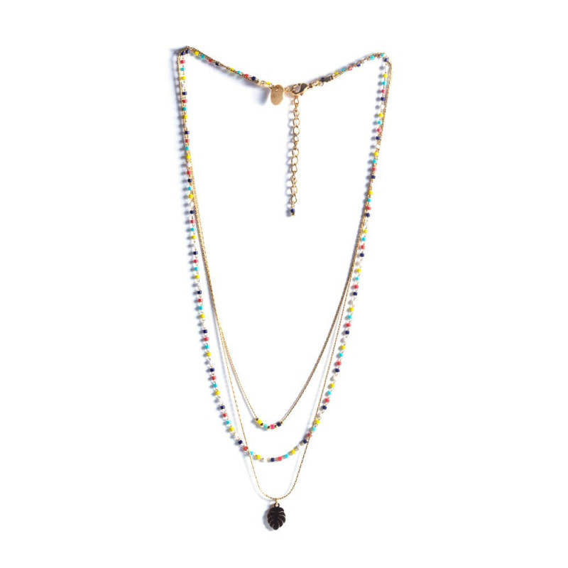 Triple necklace Miyuki Multi