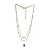 Triple necklace Miyuki Multi