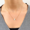 Collier Mini Moon Bleu