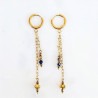 Boucles grappe Blue