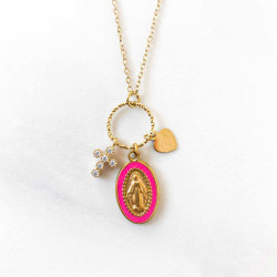 Necklace clover Marie