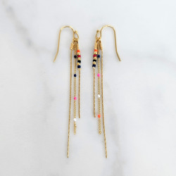 Boucles d'oreilles Anna multi