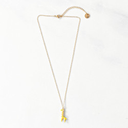 Chaîne pendentif girafe