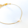 Bracelet single pearl