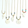 Collier Totem noir Indien