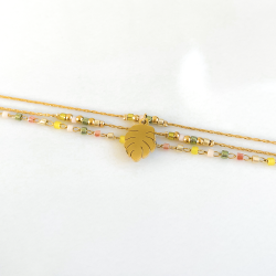 Bracelets Miyuki Triple Sable