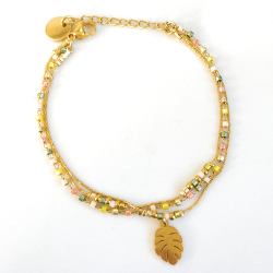 Bracelets Miyuki Triple Sable