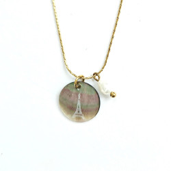 Paris Medal Necklace