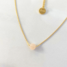 Mini Moon necklace Pink