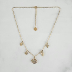 Collier mini shiny charms