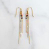 Boucles d'oreilles Anna multi