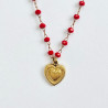 Perolina Simple Red Necklace
