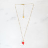 Chaîne pendentif cœur