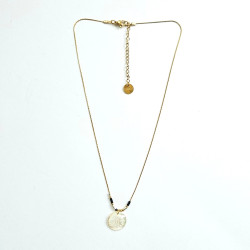 Black Totem Indian Necklace