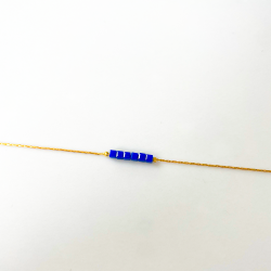 Bracelet Simply Square Bleu
