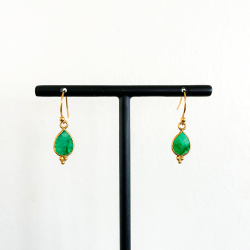 Green Amazonia earrings