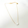 Collier Simply Square blanc