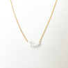 Collier Simply Square blanc