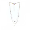 Collier triple Anna Noir