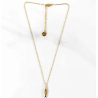 Long necklace fish
