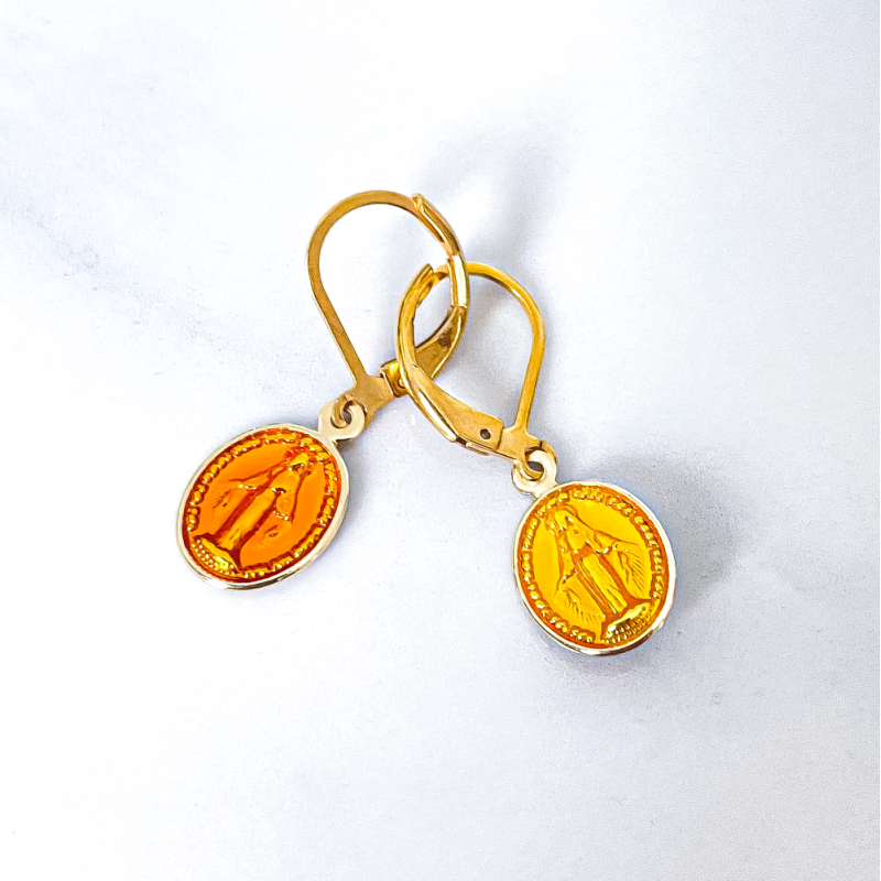 Boucles Mary Jaune