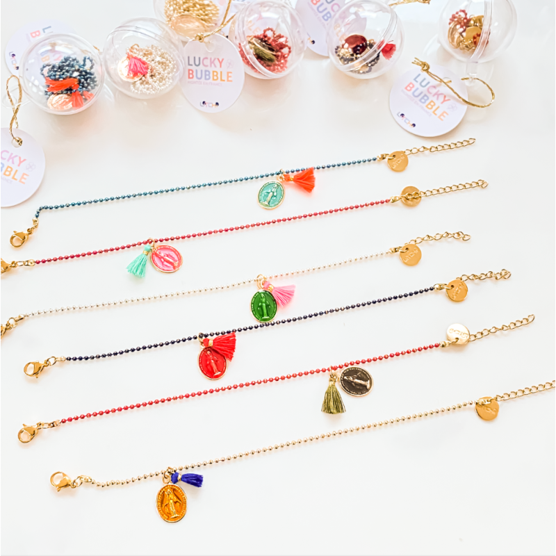 Set of 6 Bracelelets Bubble Mary