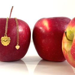 Chaîne pendentif mini cœur