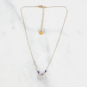 Blue Totem Shark Tooth Necklace