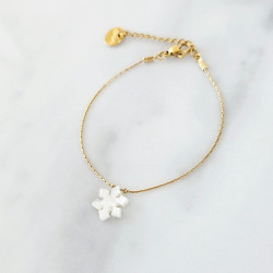 Bracelet nacre Flocon