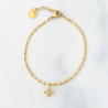 Bracelet croix champagne Maeva
