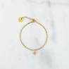 Bracelet croix champagne Maeva