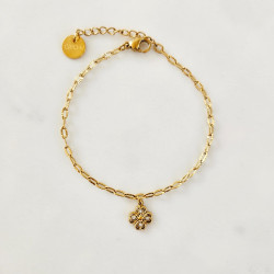 Bracelet trèfle Maeva