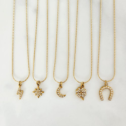 Collier Grigri Joli Lune