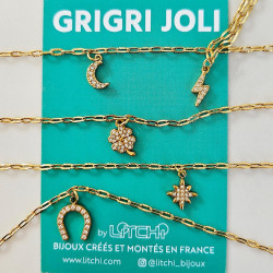 Bracelet Grigri Joli Lune