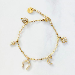 Bracelet Grigri Joli multi charms
