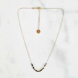 Black Zebra Necklace
