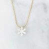Collier nacre Flocon