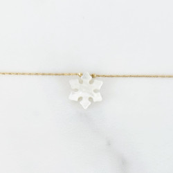Collier nacre Flocon