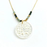 Green Totem Tree of Life Necklace
