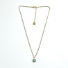 Sky Amazonite Square Necklace