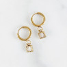 Diamond earrings