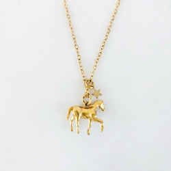 Collier j'adore le cheval