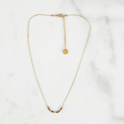 Collier perlé Maya