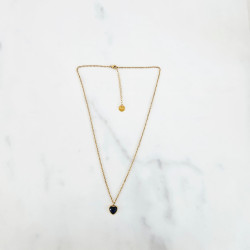 Collier Stone Cœur lapis