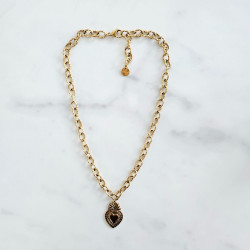 Collier Exvoto mousqueton Mystic